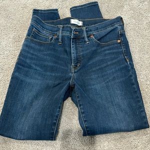 Madewell 9 inch high rise skinny